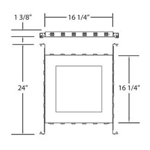 Eurofase - 24061-018 - NCP,TE134B/LED - NC PLATE AND IC BOX