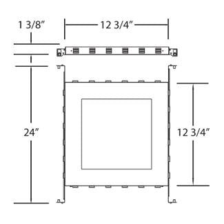 Eurofase - 24066-020 - NCP,TE614BLED/GU10 - NC PLATE AND IC BOX