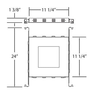 Eurofase - 24067-010 - NCP,TE221LED - NC PLATE AND IC BOX