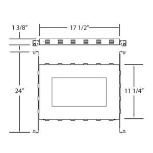 Eurofase - 24068-017 - NCP,TE222/LED - NC PLATE AND IC BOX