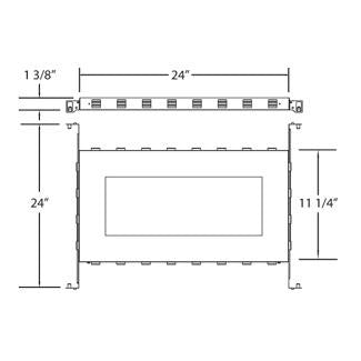 Eurofase - 24069-014 - NCP,TE223/LED - NC PLATE AND IC BOX