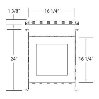 Eurofase - 24070-010 - NCP,TE224B/LED - NC PLATE AND IC BOX