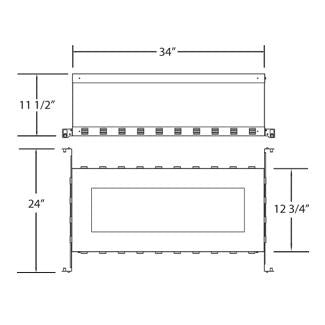 Eurofase - 24080-019 - IC BOX,TE134A - NC PLATE AND IC BOX