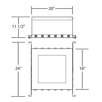Eurofase - 24081-016 - IC BOX,TE134B/LED - NC PLATE AND IC BOX