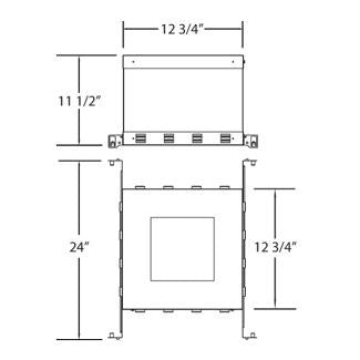 Eurofase - 24087-018 - IC BOX,TE221LED - NC PLATE AND IC BOX