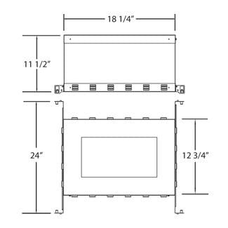 Eurofase - 24088-015 - IC BOX,TE222/LED - NC PLATE AND IC BOX