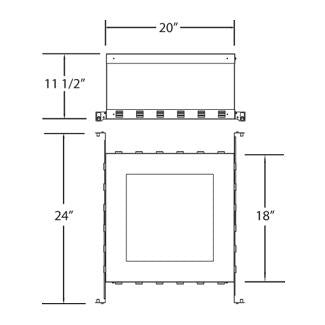 Eurofase - 24090-018 - IC BOX,TE224B/LED - NC PLATE AND IC BOX