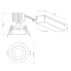 Eurofase - 28719-35-014 - AMIGO,TM,1LT,DNLT,RD,15W,35K,W - AMIGO - White