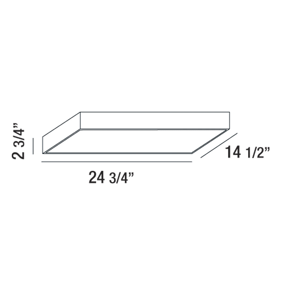 Eurofase - 29003-30-023 - MAC,1LT LED FLUSH,30K,RECT,WHT - MAC - White