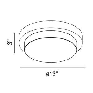 Eurofase - 30150-010 - LED Flush Mount - Salba - Chrome