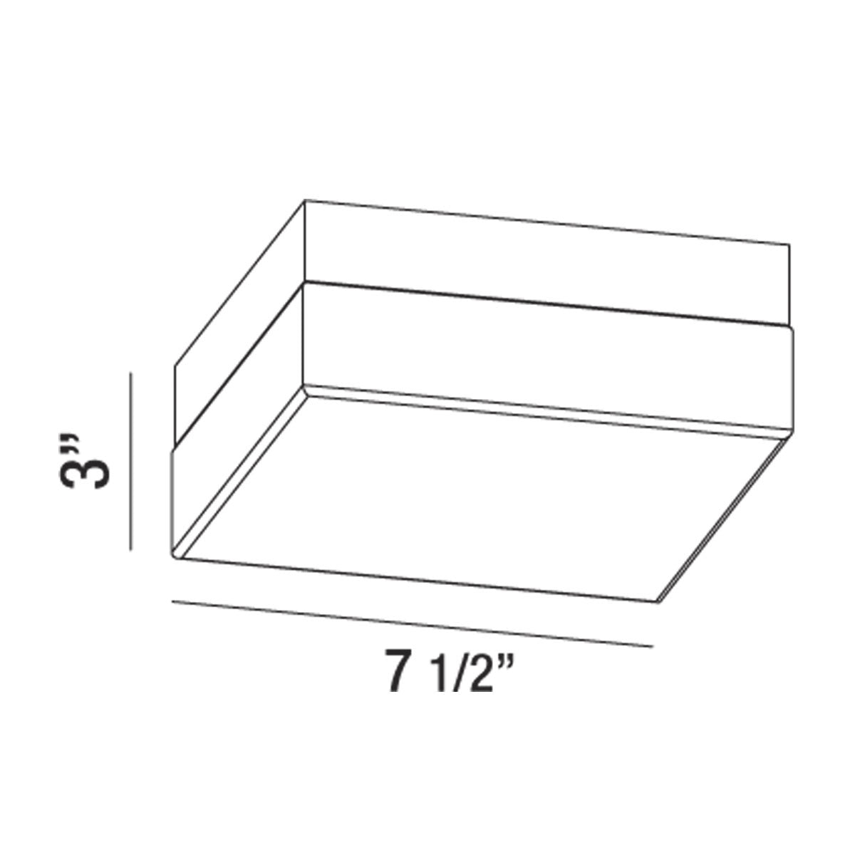 Eurofase - 30153-011 - DIXON,1LT LED FLUSHMNT,SML,CHR - DIXON - Chrome