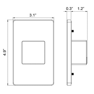 Eurofase - 30286-023 - LED Inwall - Black