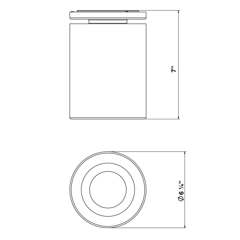 Eurofase - 30310-018 - LOTUS,1LT LED FLUSH,9W,WHT - LOTUS - White