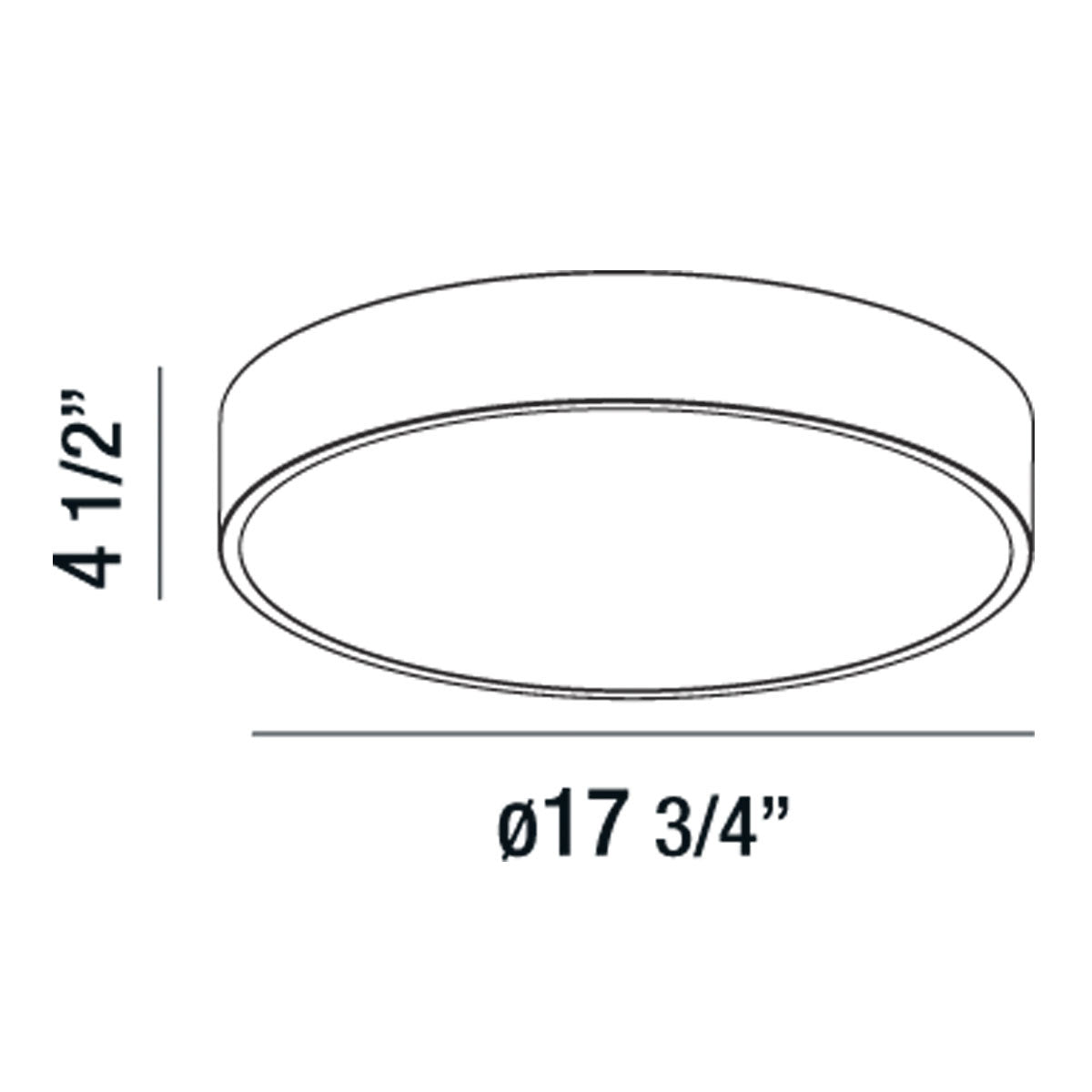Eurofase - 32694-017 - NAPOLEON,1LT LED FLUSH,30W,WHT - NAPOLEON - White