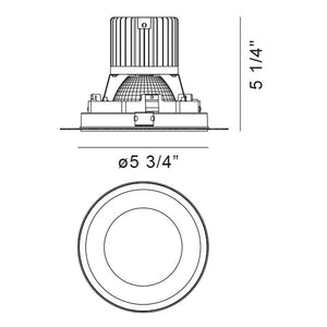 Eurofase - 35143-35-01 - AMIGO,TL,1LT,DNLT,RD,26W,35K,B - AMIGO - Black