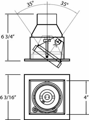 Eurofase - TE111GU10-01 - Recessed - Black