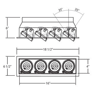 Eurofase - TE114ATR-0N - Recessed - Black