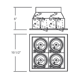 Eurofase - TE114B-02 - Recessed - White