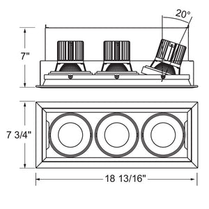 Eurofase - TE133LED-30-4-22 - LED Recessed - White