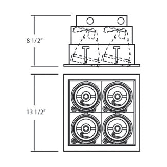 Eurofase - TE134B-01 - Recessed - Black