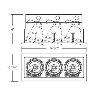 Eurofase - TE163-0N - Recessed - Platinum