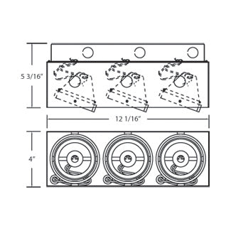 Eurofase - TE213TR-01 - Recessed - Black