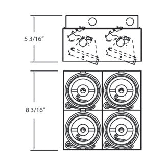 Eurofase - TE214B-01 - Recessed - Black