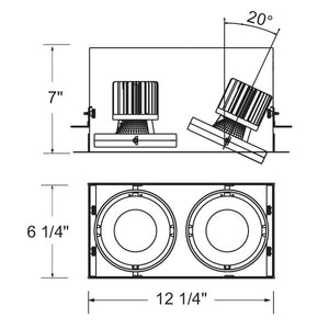 Eurofase - TE222LED-30-4-01 - LED Recessed - Black