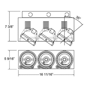 Eurofase - TE223-02 - Recessed - White