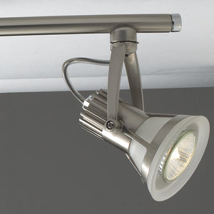 Eurofase - TK-3VTX3-34 - VORTEX,FIX TRK,3LT,SN/FROST - VORTEX - Satin Nickel