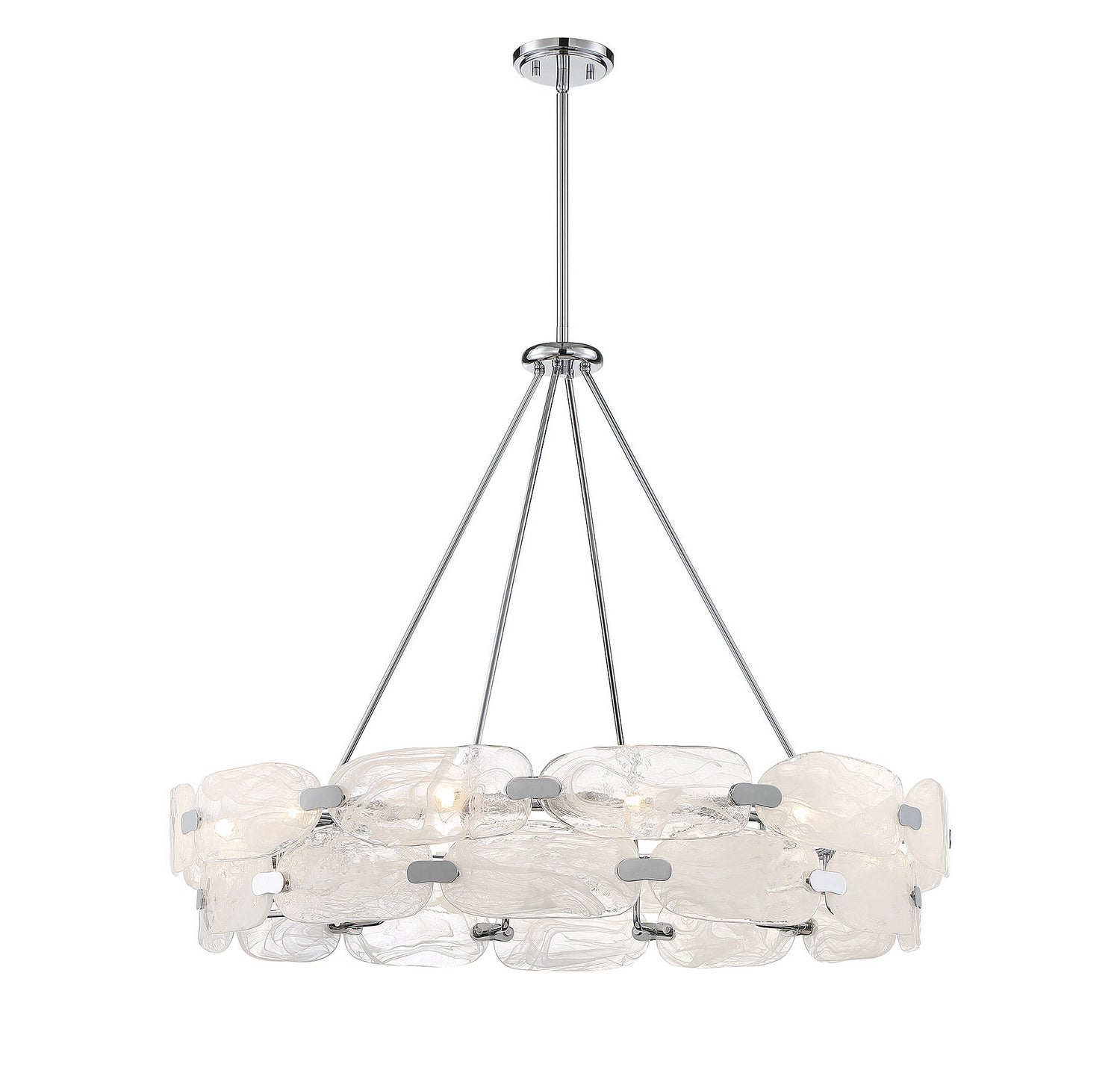 Savoy House - 7-2351-12-11 - 12 Light Pendant - Vasare - Chrome