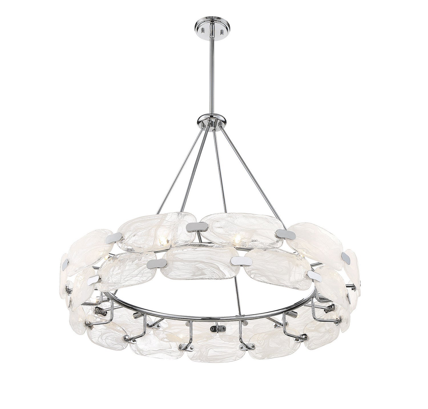 Savoy House - 7-2351-12-11 - 12 Light Pendant - Vasare - Chrome