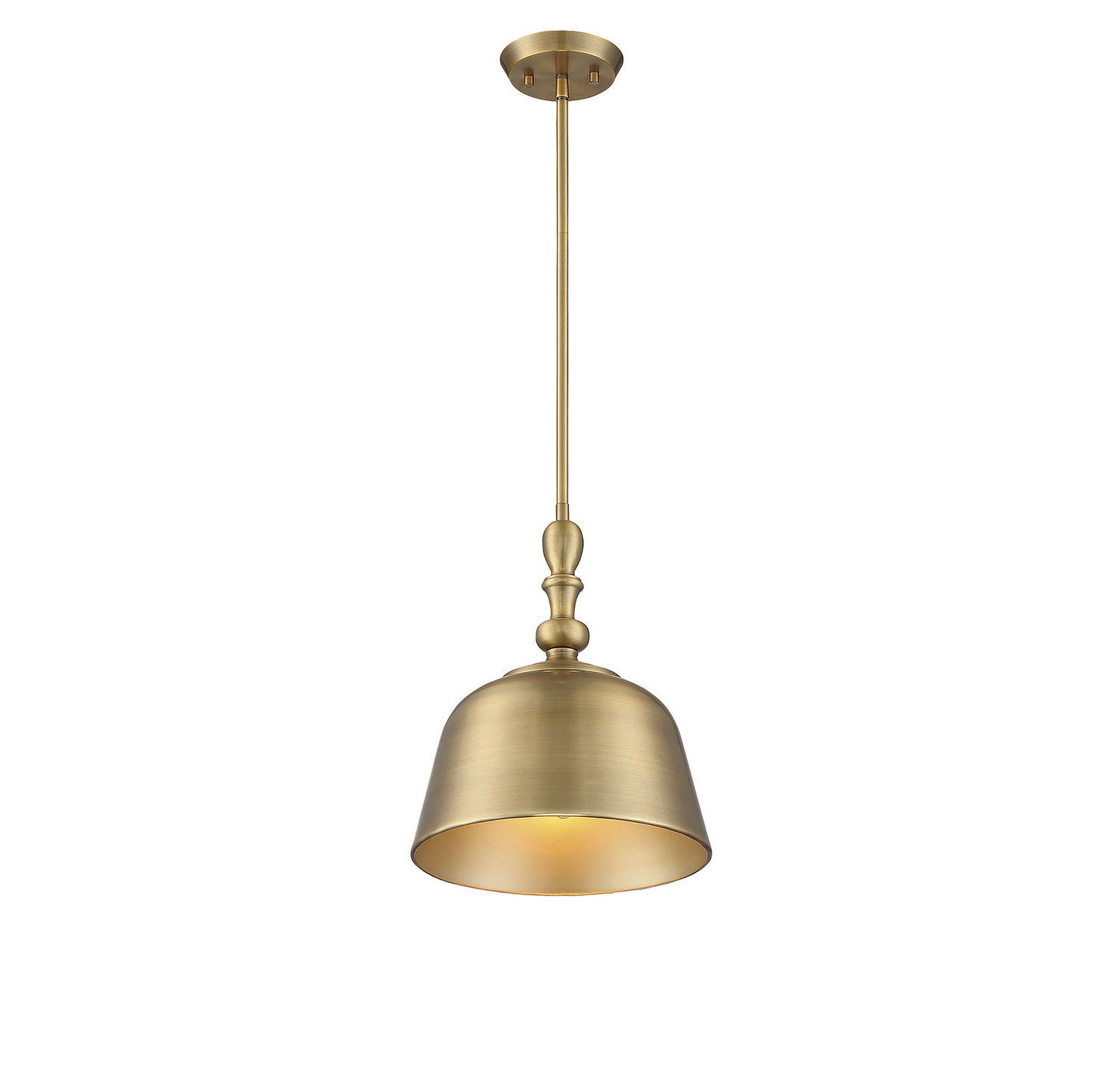 Savoy House - 7-3751-1-322 - One Light Pendant - Berg - Warm Brass