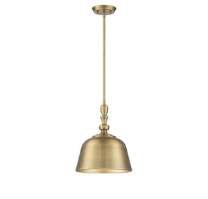 Savoy House - 7-3751-1-322 - One Light Pendant - Berg - Warm Brass