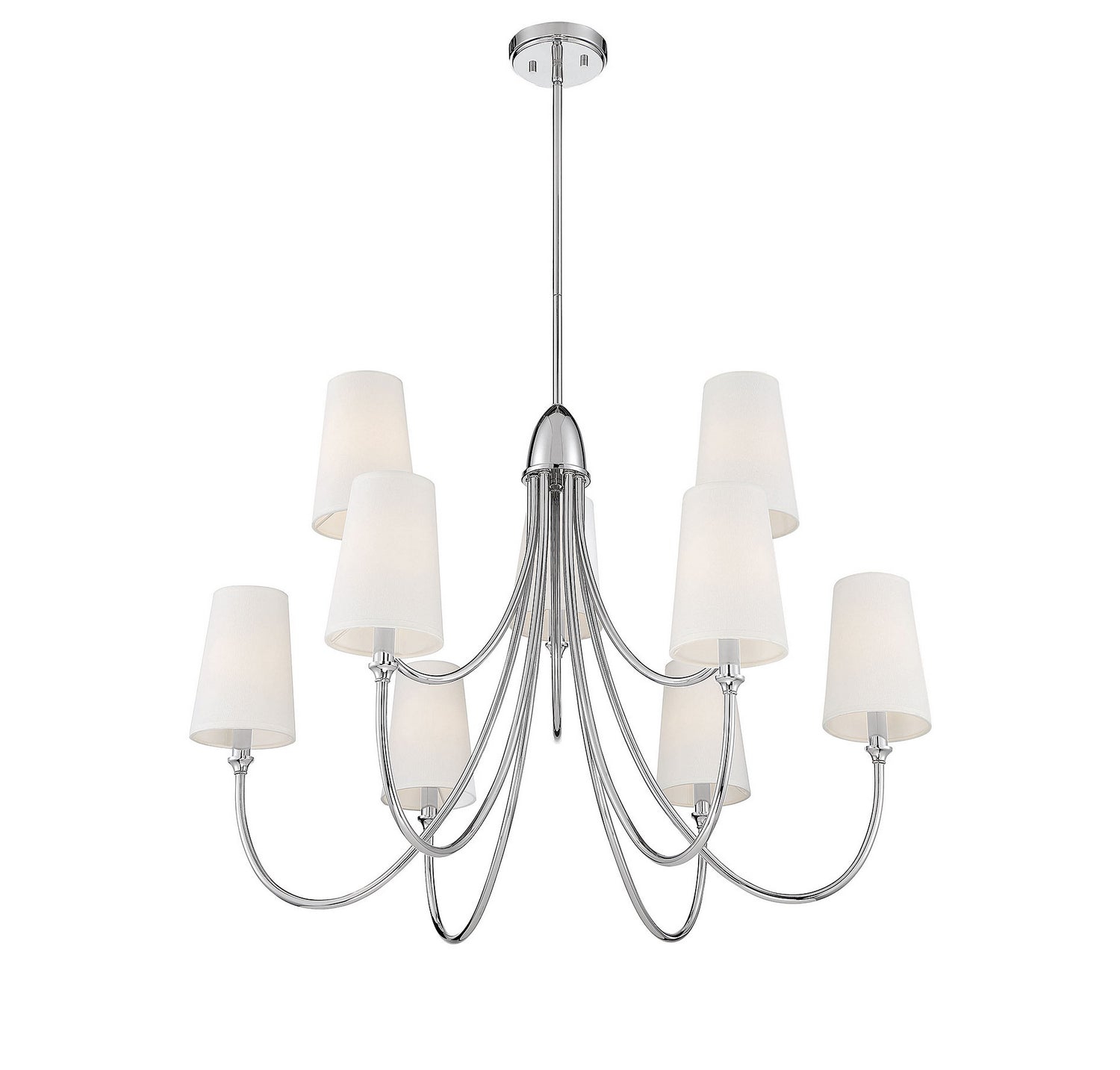 Savoy House - 1-2541-9-109 - Nine Light Chandelier - Cameron - Polished Nickel