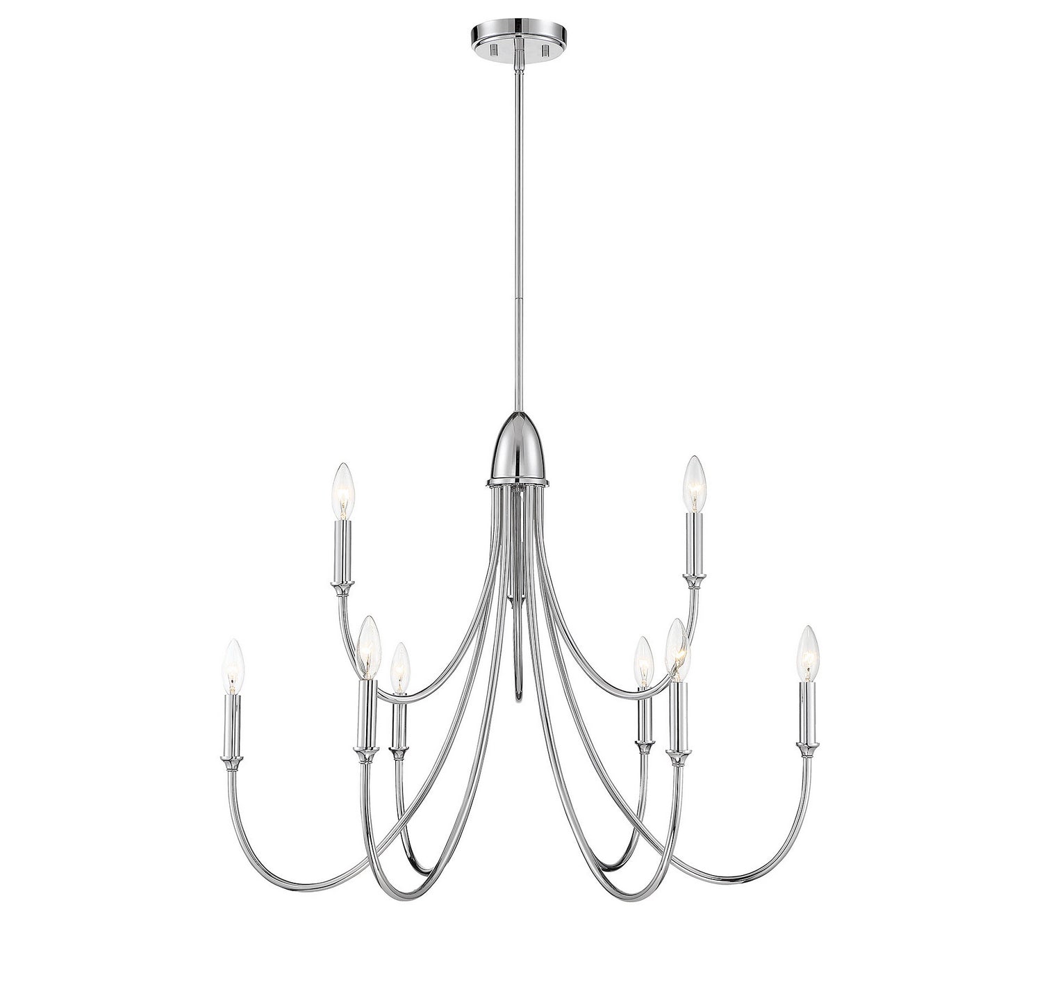 Savoy House - 1-2541-9-109 - Nine Light Chandelier - Cameron - Polished Nickel