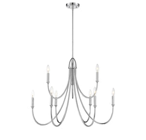 Savoy House - 1-2541-9-109 - Nine Light Chandelier - Cameron - Polished Nickel