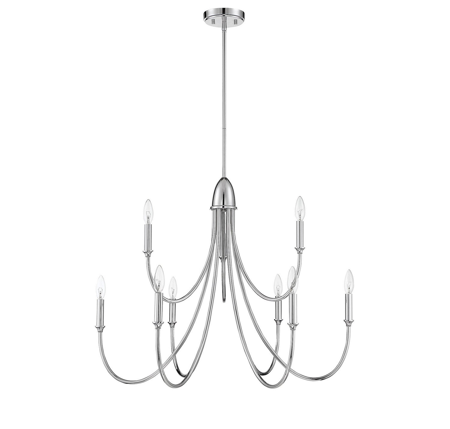 Savoy House - 1-2541-9-109 - Nine Light Chandelier - Cameron - Polished Nickel