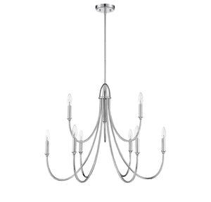 Savoy House - 1-2541-9-109 - Nine Light Chandelier - Cameron - Polished Nickel