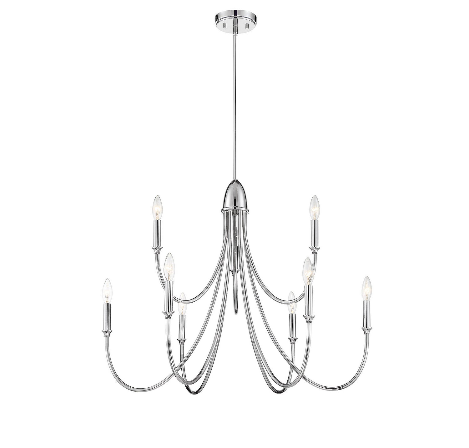 Savoy House - 1-2541-9-109 - Nine Light Chandelier - Cameron - Polished Nickel