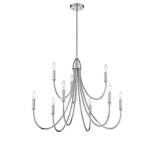 Savoy House - 1-2541-9-109 - Nine Light Chandelier - Cameron - Polished Nickel