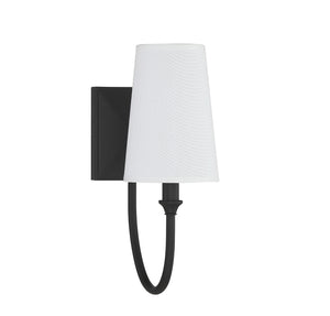 Savoy House - 9-2542-1-89 - One Light Wall Sconce - Cameron - Matte Black