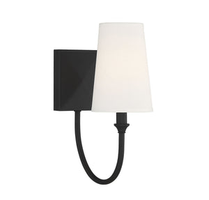 Savoy House - 9-2542-1-89 - One Light Wall Sconce - Cameron - Matte Black