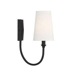 Savoy House - 9-2542-1-89 - One Light Wall Sconce - Cameron - Matte Black