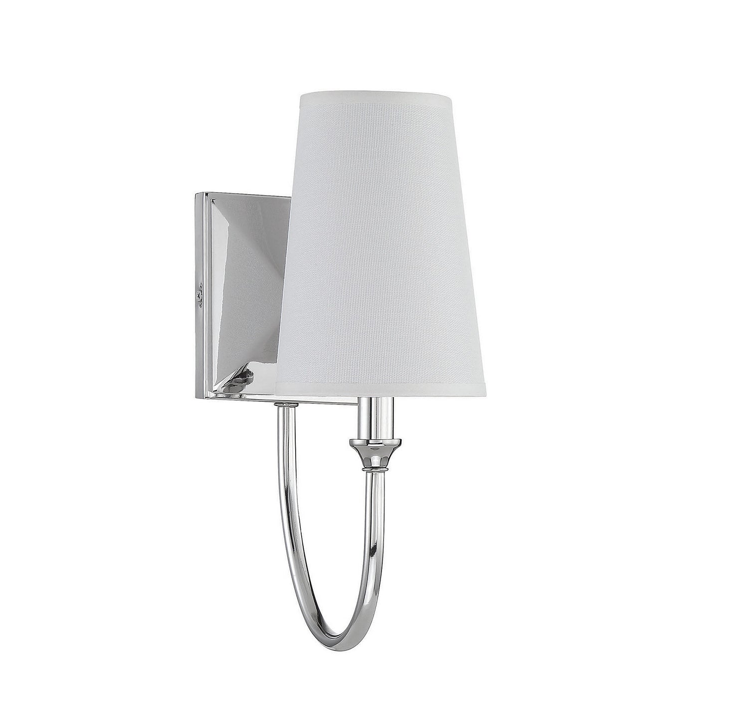 Savoy House - 9-2542-1-109 - One Light Wall Sconce - Cameron - Polished Nickel