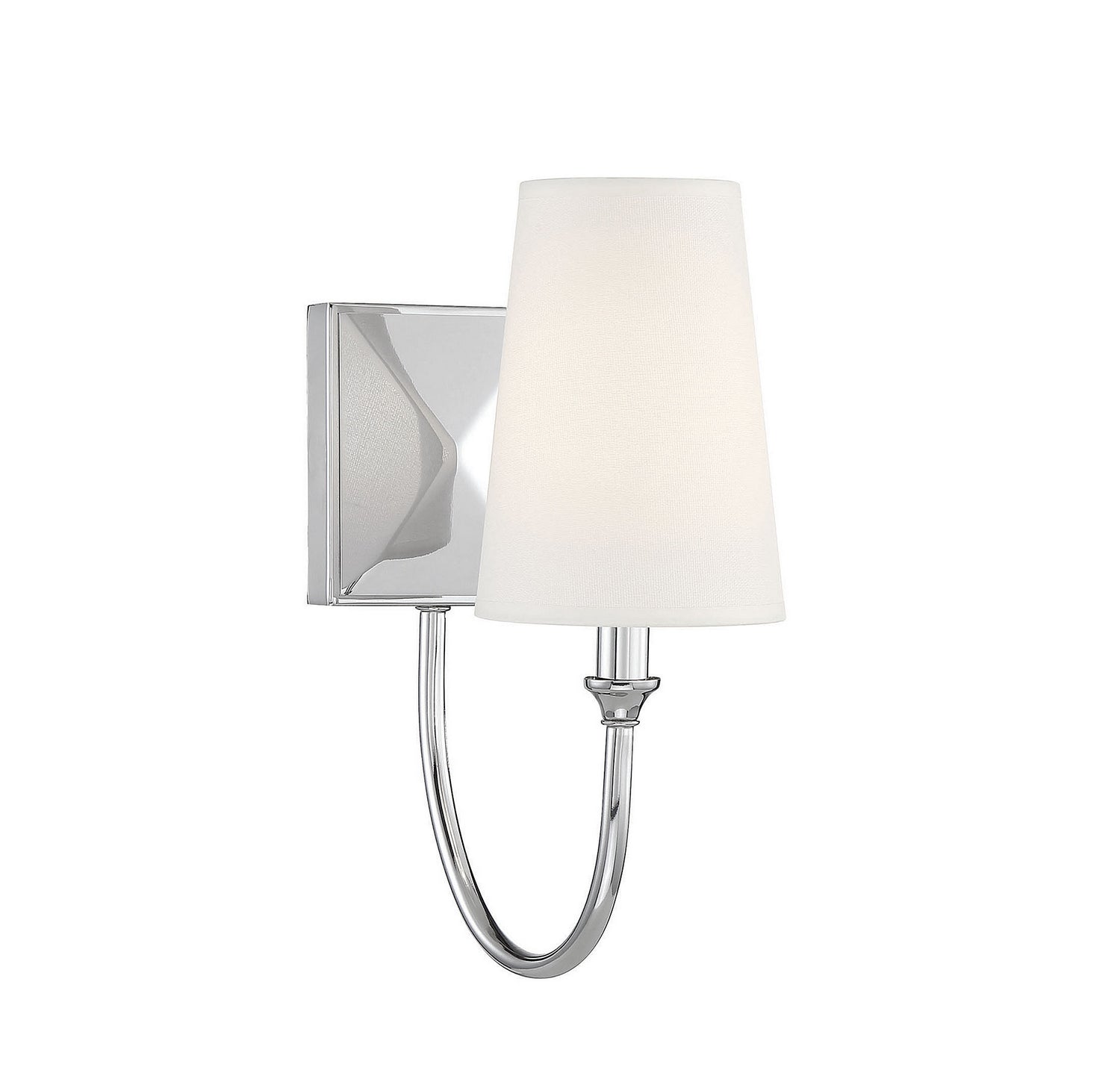 Savoy House - 9-2542-1-109 - One Light Wall Sconce - Cameron - Polished Nickel