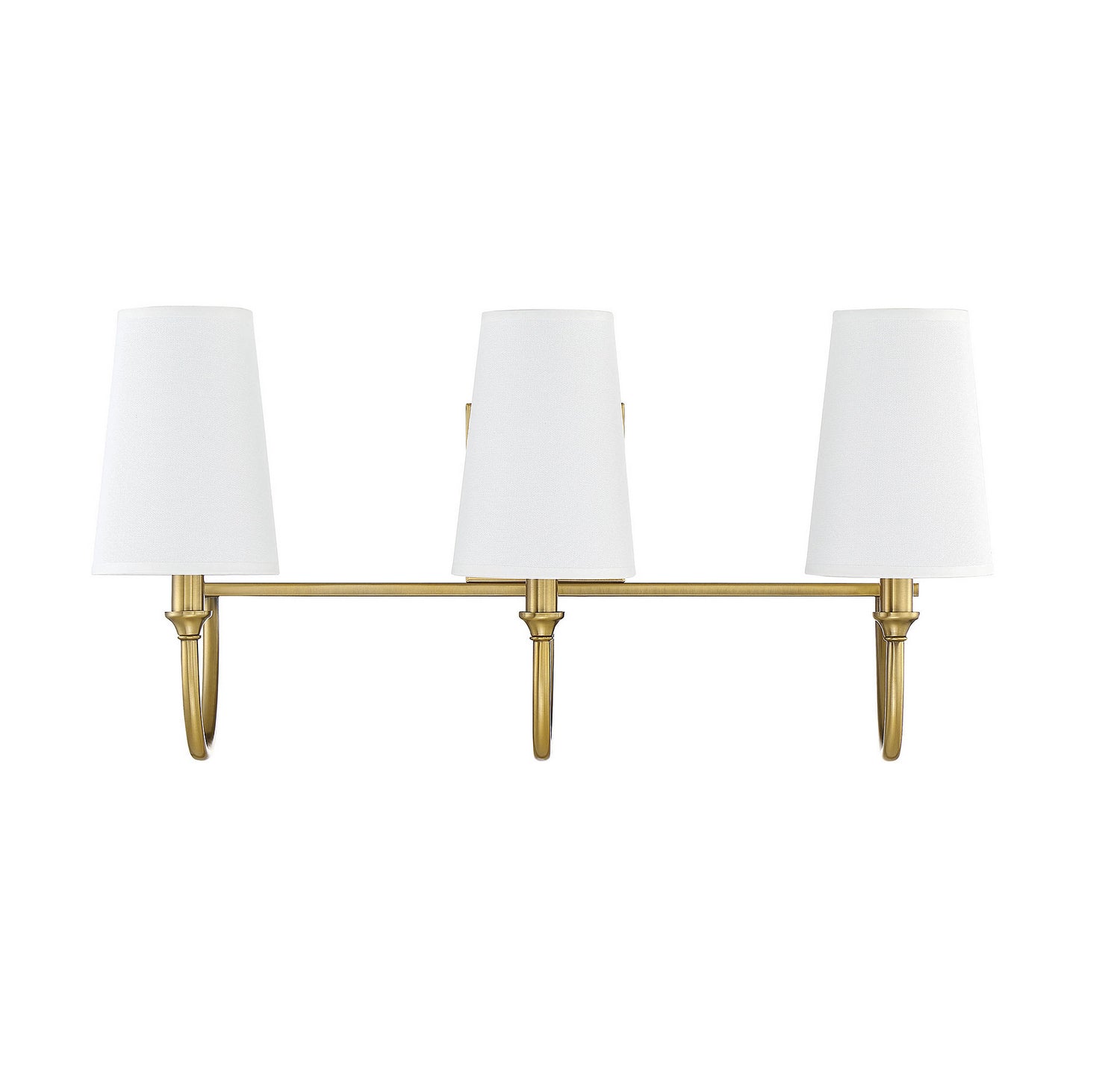 Savoy House - 8-2542-3-322 - Three Light Bath Bar - Cameron - Warm Brass