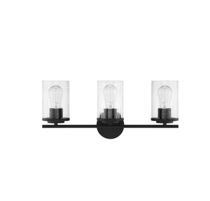 Savoy House - 8-8020-3-BK - Three Light Bath Bar - Marshall - Matte Black