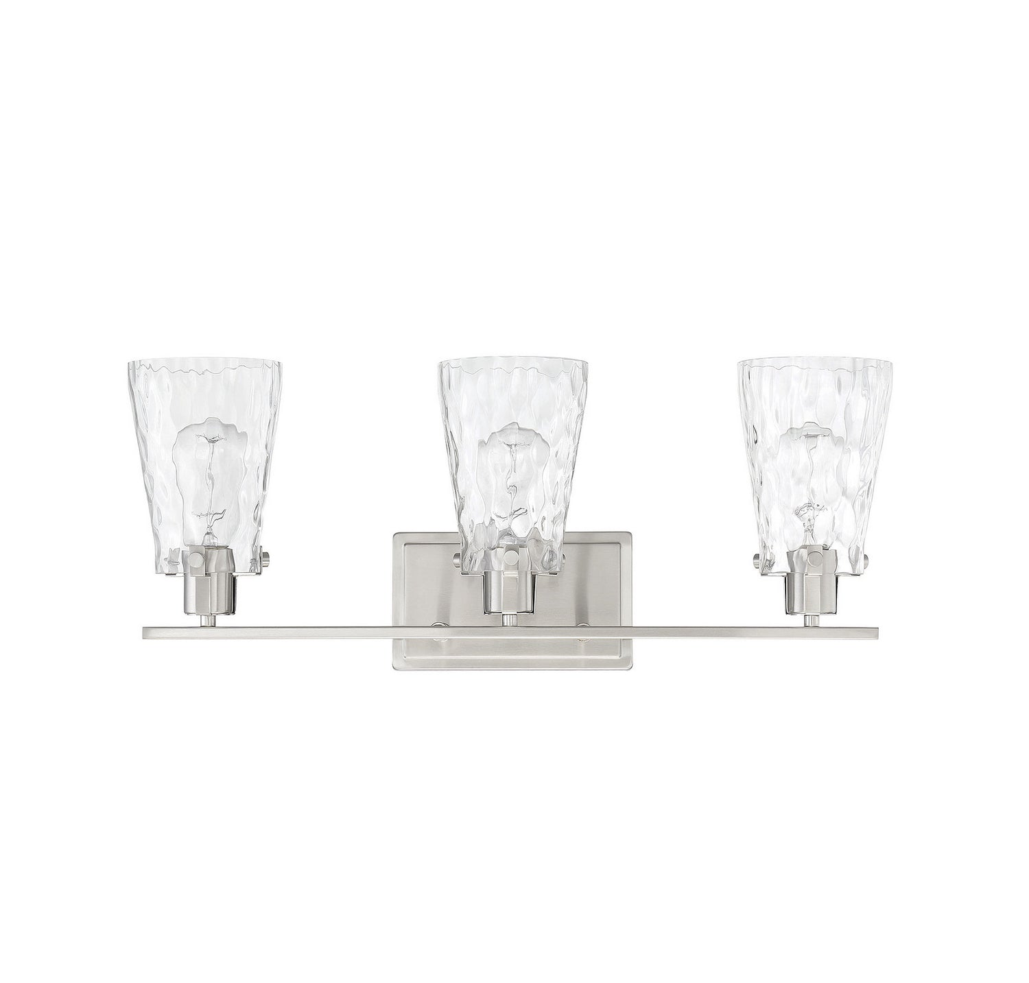 Savoy House - 8-4508-3-SN - Three Light Bath Bar - Vaughan - Satin Nickel