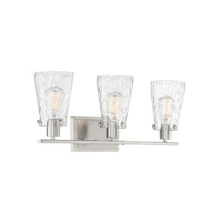 Savoy House - 8-4508-3-SN - Three Light Bath Bar - Vaughan - Satin Nickel